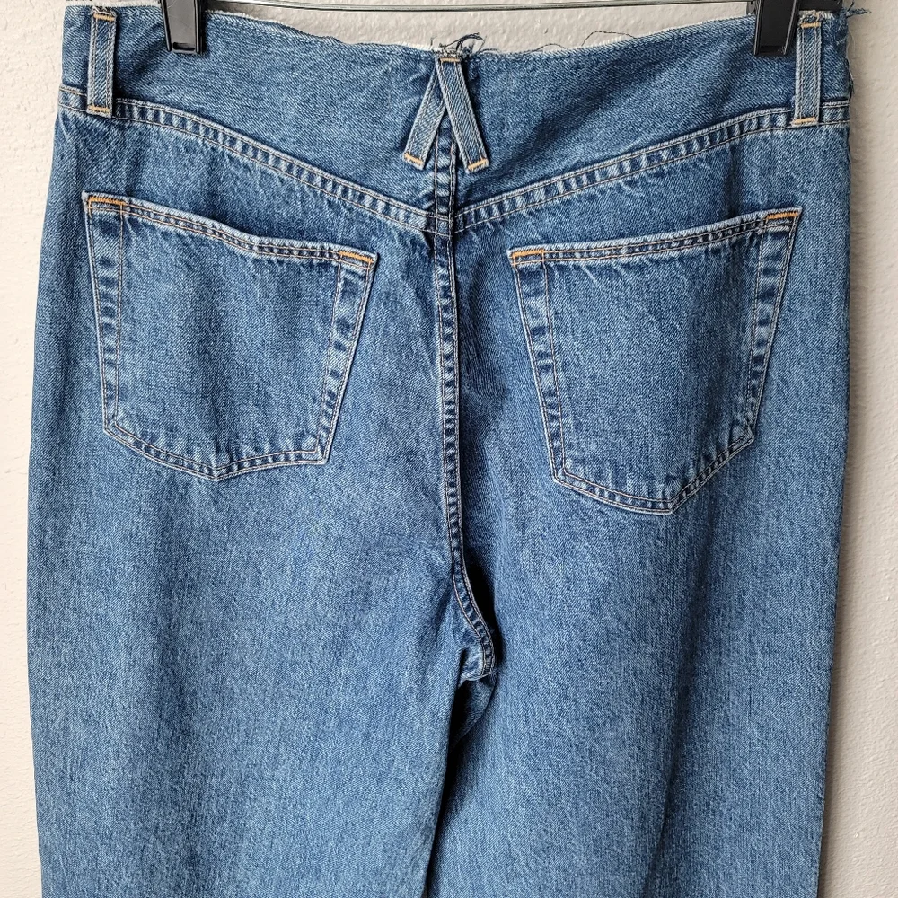 SLVRLAKE Taylor Wide Leg Pleated Jeans Size 29 In Sweet Memory - Picture 10 of 14